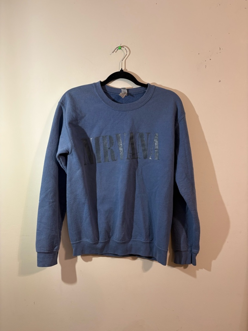 Nirvana brand graphic pullover sweatshirt Gildan heavy blend men's size small